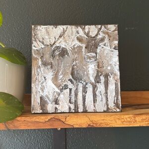 Rustic Deer Canvas Art